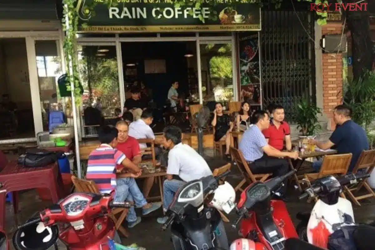 Rain Coffee – Cafe tổ chức sự kiện Hà Nội nổi tiếng